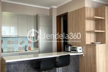 Kitchen 2BR Apartment with City View at District 8