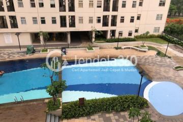 Balcony Well Furnished 2BR Apartment at Kota Ayodhya Apartment Low Floor