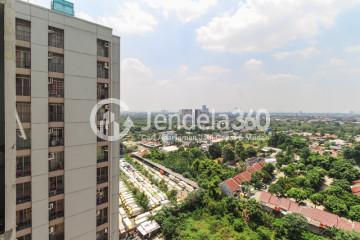 Balcony Studio Apartment with  View at Akasa Pure Living Apartment