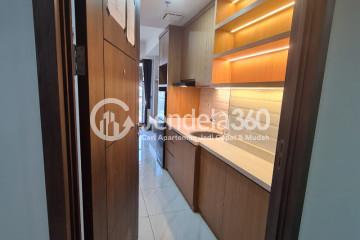 Dining Room Studio Apartment with City View at Sakura Garden City Apartment