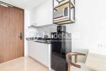 Kitchen Studio Apartment with  View at Southgate Residence