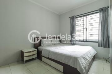 Bedroom 1 Low Floor 2BR Apartment with  View at Mediterania Marina Ancol Apartment