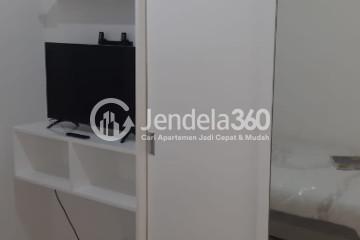 Bedroom Studio M Town Residence Serpong Apartment at Low Floor