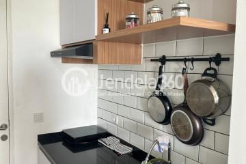 Kitchen Studio Apartment with  View at Aeropolis 1 Apartment