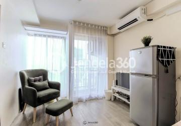 Living Room Tifolia Apartment 1BR View Jalan Raya