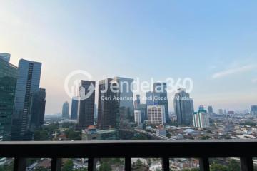 Balcony Compact Studio Apartment Middle Floor with  View at The Newton 1 Ciputra Apartment