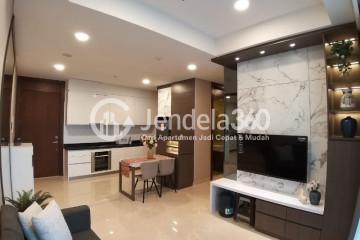 Kitchen 2BR The Elements Kuningan Apartment at Tower Harmony