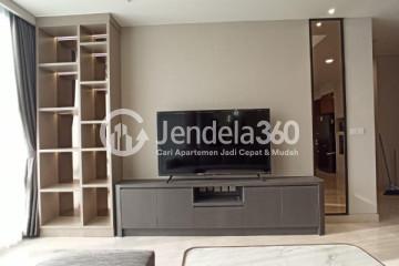 Living Room Spotless 2BR Apartment High Floor with City View at The Elements Kuningan Apartment