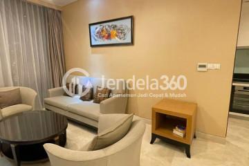 Living Room 2BR The Elements Kuningan Apartment at High Floor