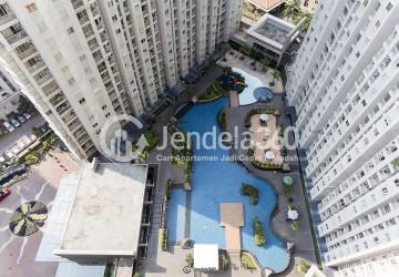 Balcony Royal Mediterania Garden Residence Studio Fully Furnished