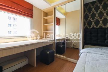 Bedroom Middle Floor Studio Apartment with City View at Green Pramuka City Apartment