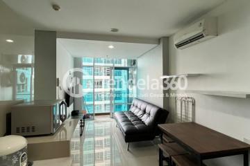 Living Room 2BR Brooklyn Alam Sutera Apartment at Middle Floor