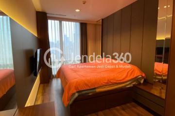 Bedroom 1 2BR Apartment with City View at The Elements Kuningan Apartment