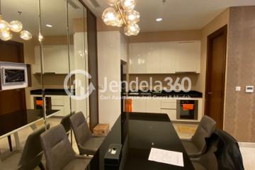 Dining Room 2BR Apartment with City View at The Elements Kuningan Apartment