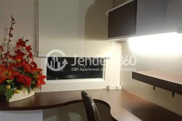 Bedroom Comfortable Studio Apartment Middle Floor with City View at Candiland Apartment