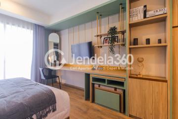 Bedroom Middle Floor Studio Apartment with City View at Anwa Residence