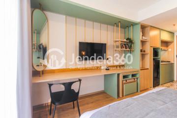 Bedroom Middle Floor Studio Apartment with City View at Anwa Residence