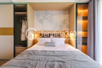 Bedroom Middle Floor Studio Apartment with City View at Anwa Residence