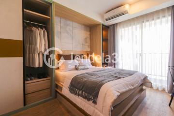 Bedroom Middle Floor Studio Apartment with City View at Anwa Residence