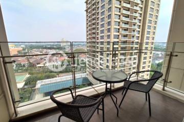 Balcony Middle Floor 1BR Apartment with  View at Pondok Indah Residence