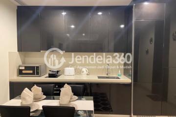 Kitchen Middle Floor 1BR Apartment with  View at Pondok Indah Residence