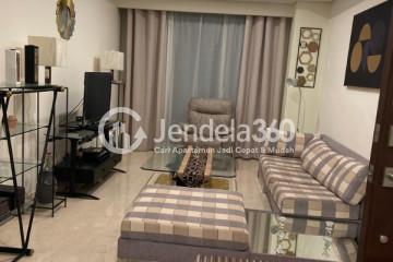 Living Room Middle Floor 1BR Apartment with  View at Pondok Indah Residence