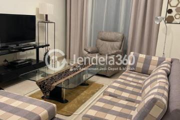 Living Room Middle Floor 1BR Apartment with  View at Pondok Indah Residence