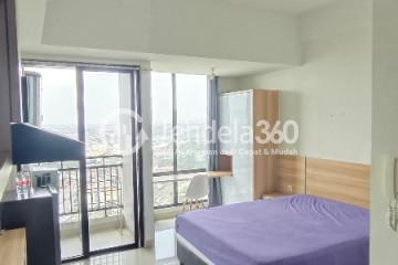 Bedroom Studio Apartment with City View at LRT City Green Avenue Apartment