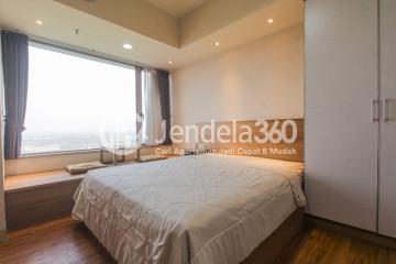 Bedroom Middle Floor Studio Apartment with City View at Orange County Lippo Cikarang