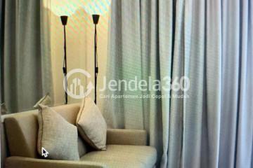 Living Room Well Located 1BR Apartment at South Quarter TB Simatupang Low Floor