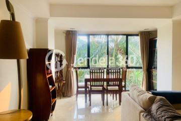 Living Room 3BR Kemang Jaya Apartment at Low Floor