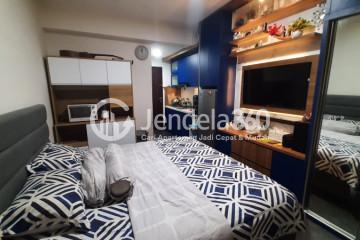 Bedroom Studio Apartment with  View at Emerald Tower Apartment