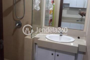 Bathroom Well Furnished Studio Apartment at U Residence Karawaci Middle Floor