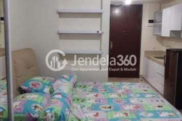 Bedroom Well Furnished Studio Apartment at U Residence Karawaci Middle Floor