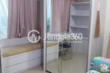 Bedroom Well Furnished Studio Apartment at U Residence Karawaci Middle Floor