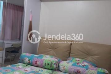 Bedroom Well Furnished Studio Apartment at U Residence Karawaci Middle Floor