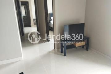 Living Room Low Floor 2BR Apartment with City View at Ciputra International Puri