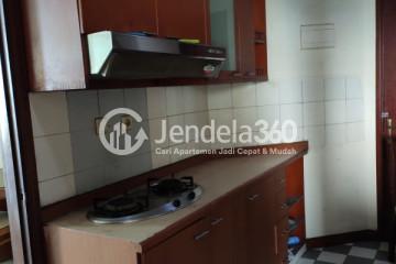 Kitchen Cozy 1BR Apartment at Mitra Bahari Apartment Tower -