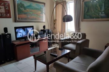 Living Room Cozy 1BR Apartment at Mitra Bahari Apartment Tower -