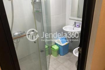 Bathroom Restful Studio Apartment High Floor with City View at Tamansari Semanggi Apartment