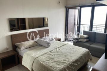 Bedroom Restful Studio Apartment High Floor with City View at Tamansari Semanggi Apartment