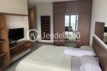 Bedroom Restful Studio Apartment High Floor with City View at Tamansari Semanggi Apartment