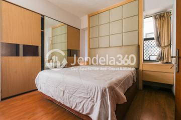 Bedroom 1 Middle Floor 2BR Apartment with Swimming Pool View at Sudirman Tower Condominium