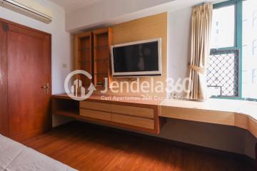 Bedroom 1 Middle Floor 2BR Apartment with Swimming Pool View at Sudirman Tower Condominium