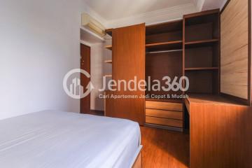 Bedroom 2 Middle Floor 2BR Apartment with Swimming Pool View at Sudirman Tower Condominium