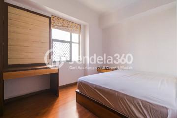 Bedroom 2 Middle Floor 2BR Apartment with Swimming Pool View at Sudirman Tower Condominium