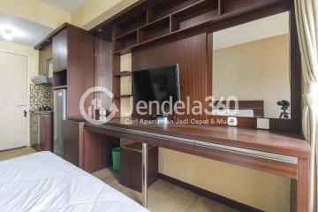 Bedroom Decorative Studio Apartment High Floor with  View at Kota Ayodhya Apartment