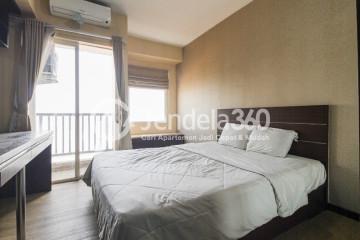 Bedroom Decorative Studio Apartment High Floor with  View at Kota Ayodhya Apartment