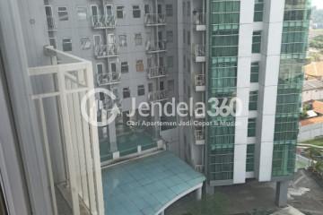 Balcony Homey Studio Apartment at Easton Park Residence Jatinangor Low Floor