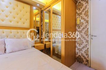 Bedroom High Floor Studio Apartment with  View at Kalibata City Green Palace